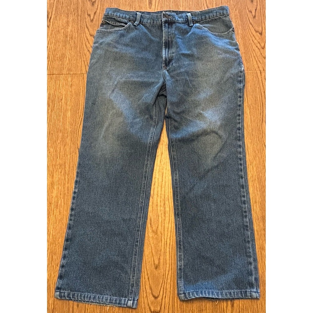 Vintage Pepe Jeans London Mens 36x32 (see Pics) Blue Baggy Straight Comfort Fit